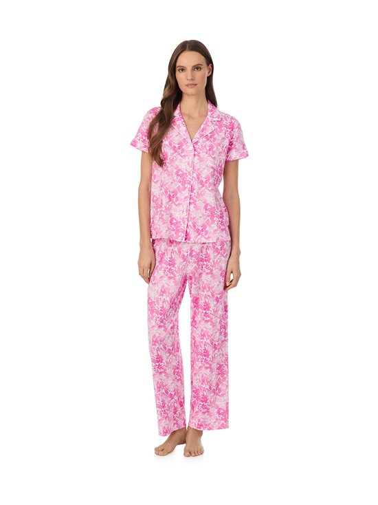 Lauren Ralph Lauren - Notch-pyjama - 697 PINK FL | Stockmann - photo 1