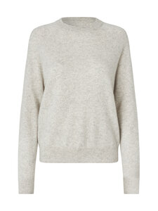 Samsoe Samsoe - Kudum Boston O-Neck - CLR002719 OVERCAST MEL. | Stockmann