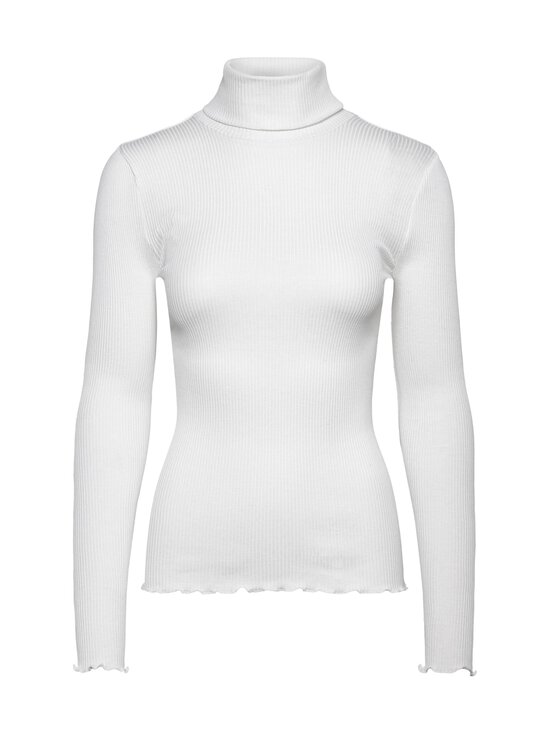 Rosemunde - RWBeatha Silk LS Rollneck T-shirt Rosemunde - WHITE | Stockmann - photo 1
