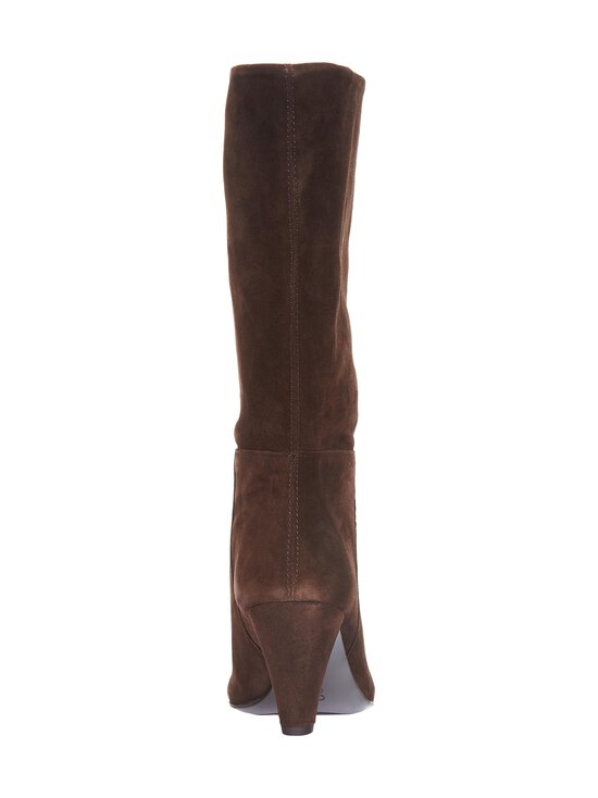 Unisa - Laia Tall Loose -mokkanahkasaappaat - WALNUT | Stockmann - photo 3