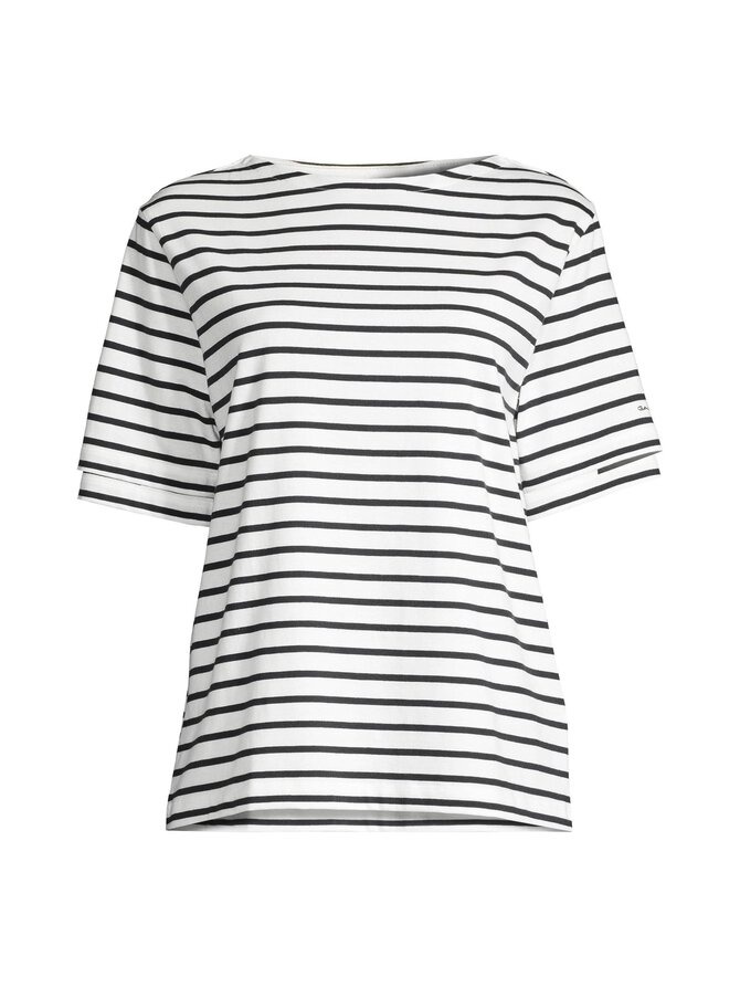 GANT - Stripe Boatneck T-paita - Naiset