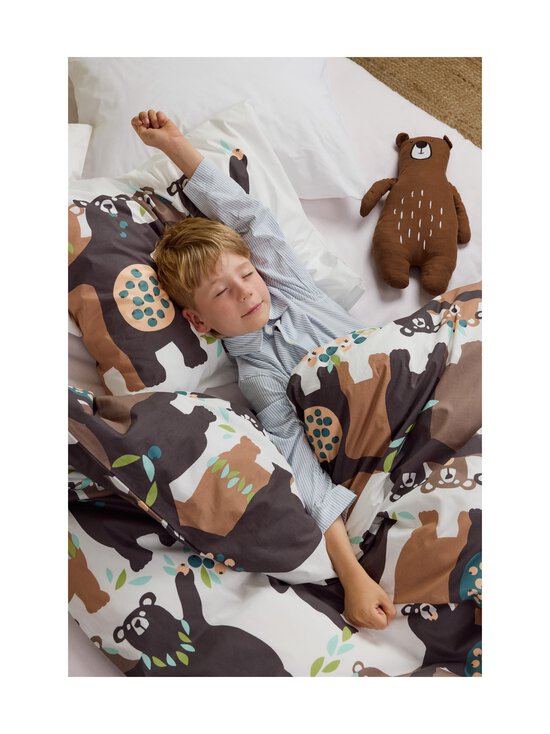 Finlayson - Kopla-pussilakanasetti - BROWN / PEACH | Stockmann - photo 2