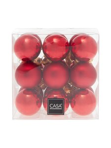 Casa Stockmann - Jõulukuulid Glitter 3 cm, 18 tk - RED Casa Stockmann - Jõulukuulid Glitter 3 cm, 18 tk - RED | Stockmann