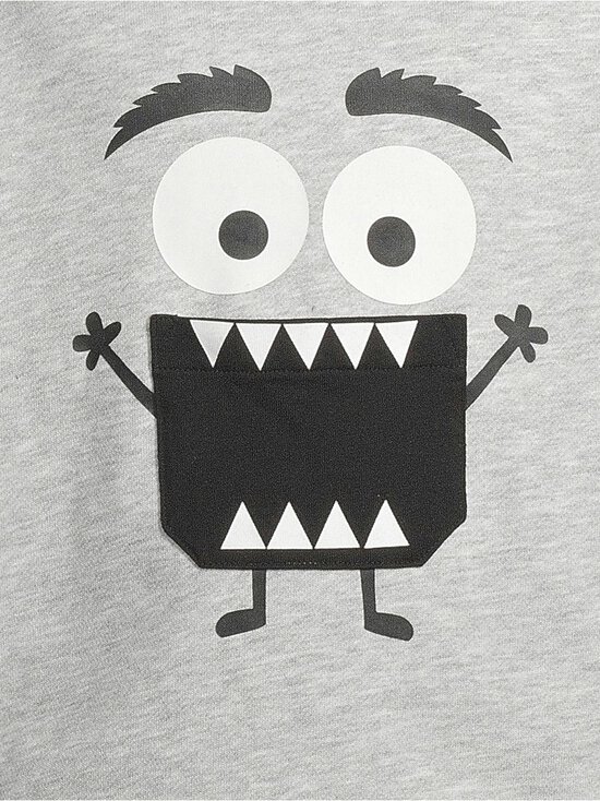 Bogi - Dressipluus Hedwin Monster - LT. MEL GREY | Stockmann - photo 4