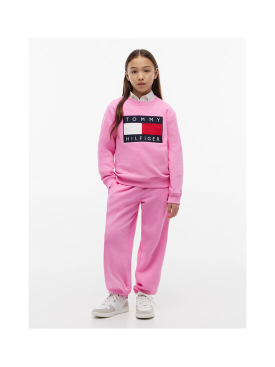 Tommy Hilfiger - Heritage Flag treniņbikses - TOU PINK DAISY | Stockmann - photo 2