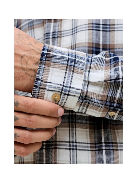 Jack & Jones - JjeDover Check krekls - CLOUD DANCER | Stockmann - photo 7