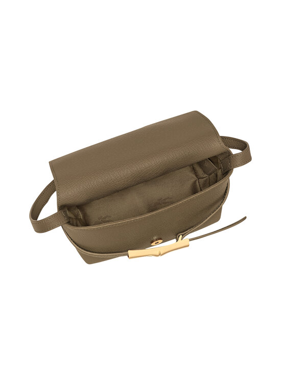 Longchamp - Le Smart Flow Cross Body ādas soma - 510 OLIVE | Stockmann - photo 4
