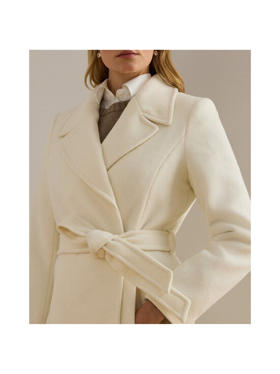 Lauren Ralph Lauren - Kietaisumallinen villakangastakki - 006 MODA CREAM | Stockmann - photo 5