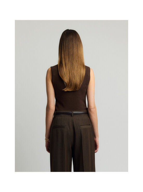 Andiata - Sylva- hihaton kashmirneulepusero - 64 ESPRESSO | Stockmann - photo 4