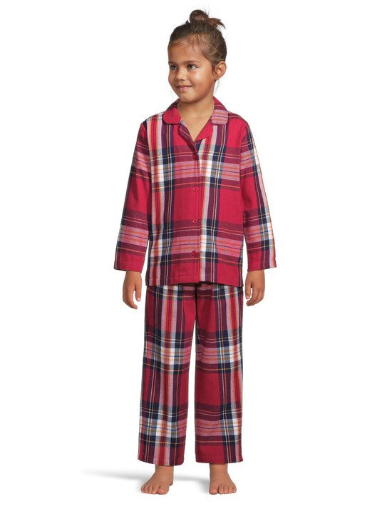 Damella - Ruudullinen flanellipyjama - 191 CRANBERRY | Stockmann - photo 6