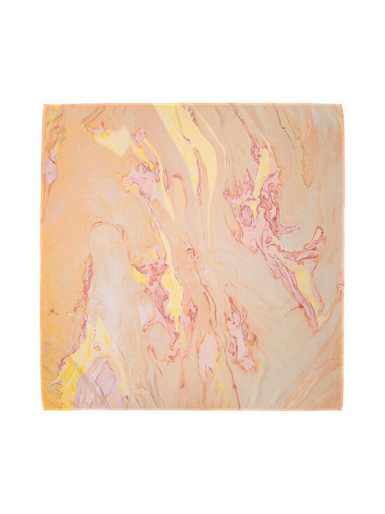 A+more - Terhi-huivi 100 x 100 cm - YELLOW/LIGHT PINK - photo 2 A+more - Terhi-huivi 100 x 100 cm - YELLOW/LIGHT PINK | Stockmann - photo 2