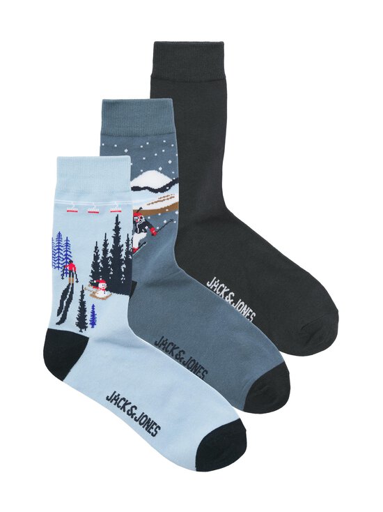 Jack & Jones - Jacskiing Landscape -sukat 3-pack - SKYWAY PACK:GOBLIN BLUE - PHANTOM | Stockmann - photo 1