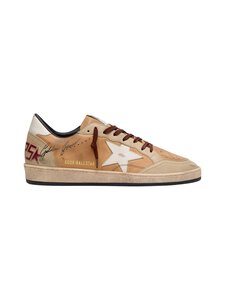 GOLDEN GOOSE - Ballstar-nahkasneakerit - SAND/MILK | Stockmann