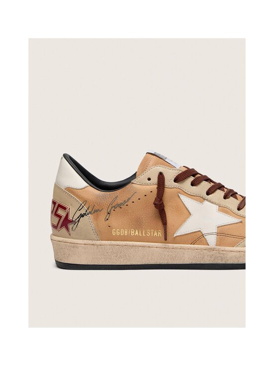 GOLDEN GOOSE - Ballstar-nahkasneakerit - SAND/MILK | Stockmann - photo 5