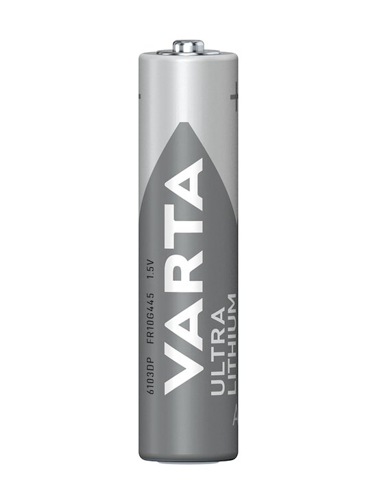 Varta - Ultra Lithium AAA -paristo 4 kpl - GREY | Stockmann - photo 2