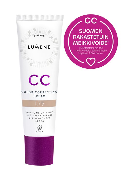 Lumene - CC Color Correcting -meikkivoide - 1.75 - photo 2 Lumene - CC Color Correcting -meikkivoide - 1.75 | Stockmann - photo 2