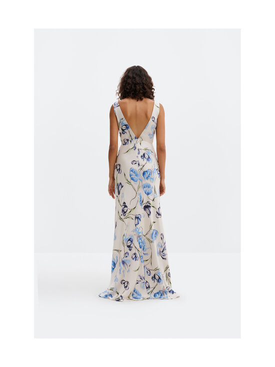 Malina - Thelma Open Back satīna maksi kleita - 12095 TULIP BLUE | Stockmann - photo 3