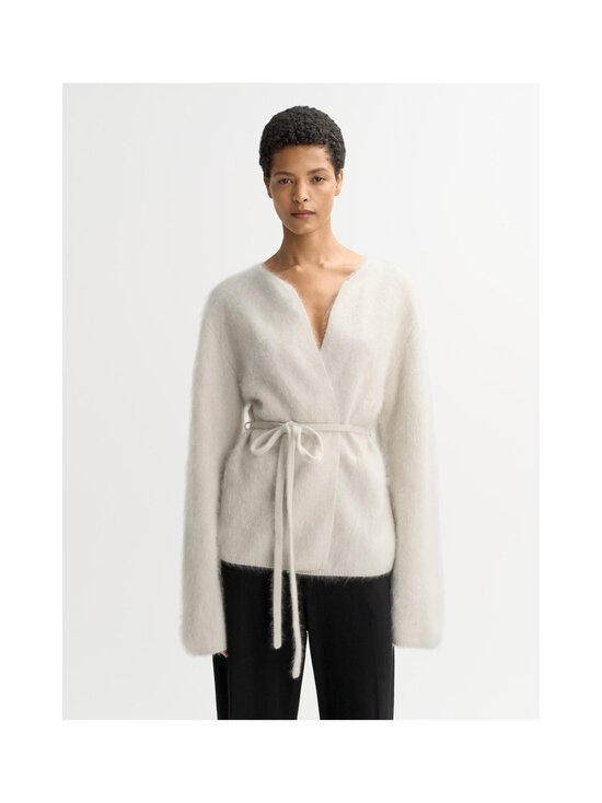 Soft Goat - Brushed kašmira adīta jaka - CHALK | Stockmann - photo 2