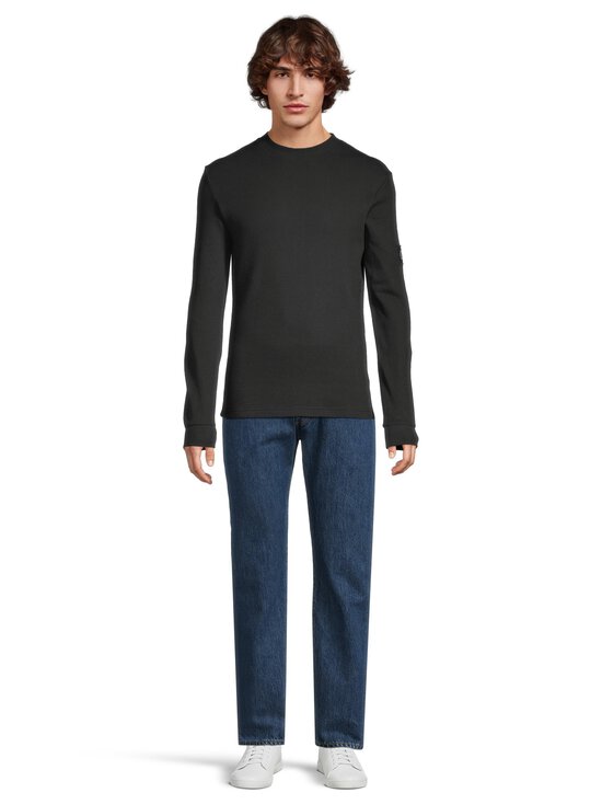 Calvin Klein Jeans - Badge Waffle -puuvillaneule - BEH CK BLACK - photo 2 Calvin Klein Jeans - Badge Waffle -puuvillaneule - BEH CK BLACK | Stockmann - photo 2