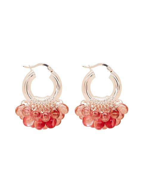 ANNELE, Raspberry Jelly korvakorut, Silver main image 1