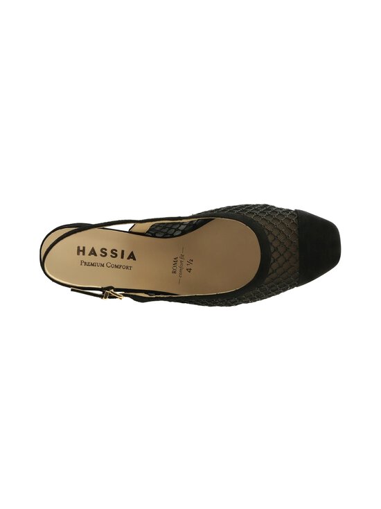 HASSIA - Kingad Roma H-Last Low Heel Slingback - 0100 BLACK | Stockmann - photo 4