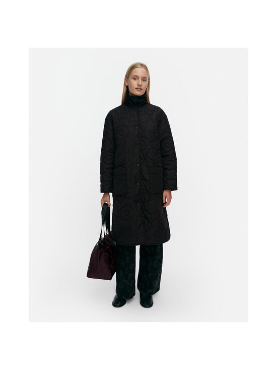 Marimekko - Kerge tepitud jope Kolppi Piirto Unikko - 900 BLACK | Stockmann - photo 3