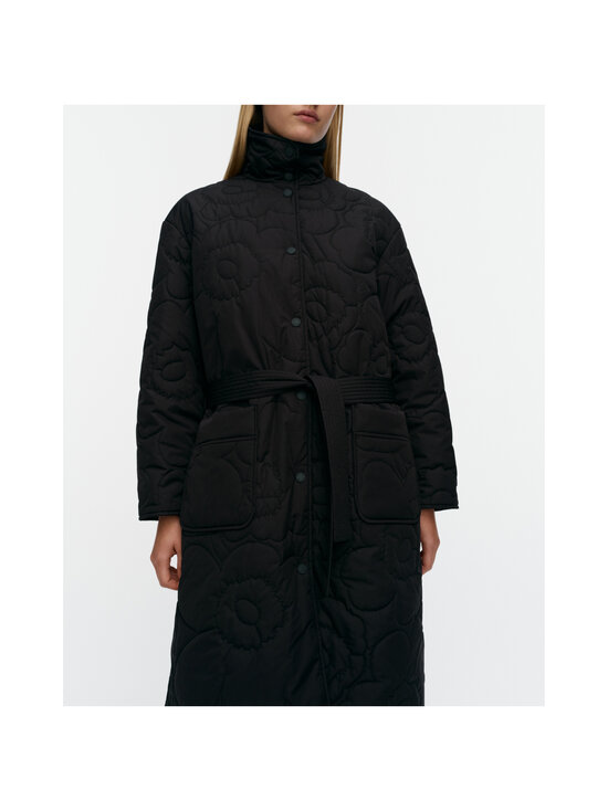 Marimekko - Kerge tepitud jope Kolppi Piirto Unikko - 900 BLACK | Stockmann - photo 6