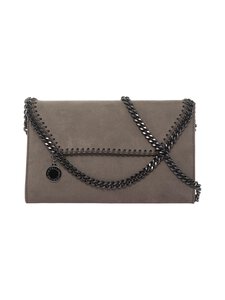 Stella McCartney - Falabella Chain Alter Suede -olkalaukku - 2822 DARK TAUPE | Stockmann