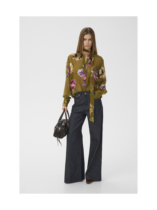 Gestuz - Pluus GZdarcia - 160 OLIVE GREEN FLOWER | Stockmann - photo 3