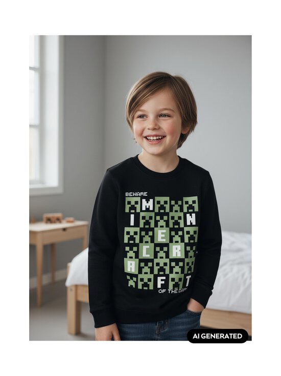 MINECRAFT - Minecraft-collegepaita - BLACK | Stockmann - photo 2