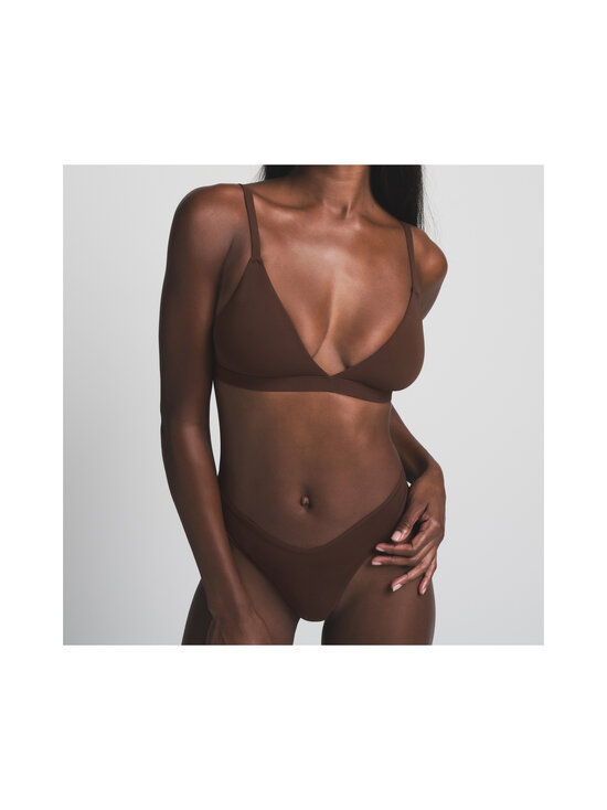 SKIMS - Fits Everybody Bralette -kolmiorintaliivit - COCOA | Stockmann - photo 4