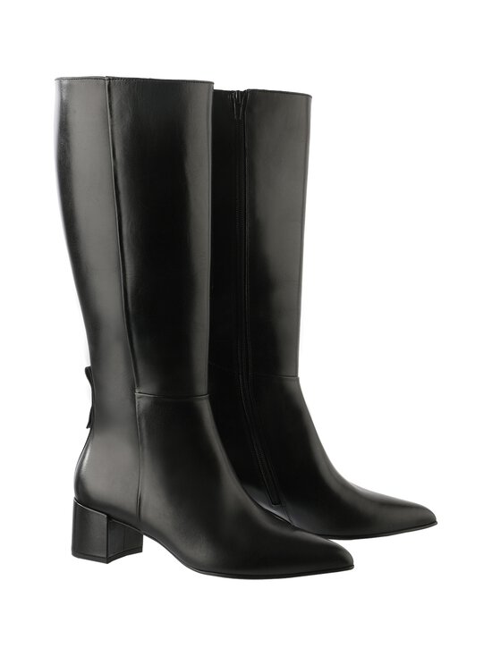 högl - Pointy Toe Long -nahkasaappaat - 0100 BLACK | Stockmann - photo 3