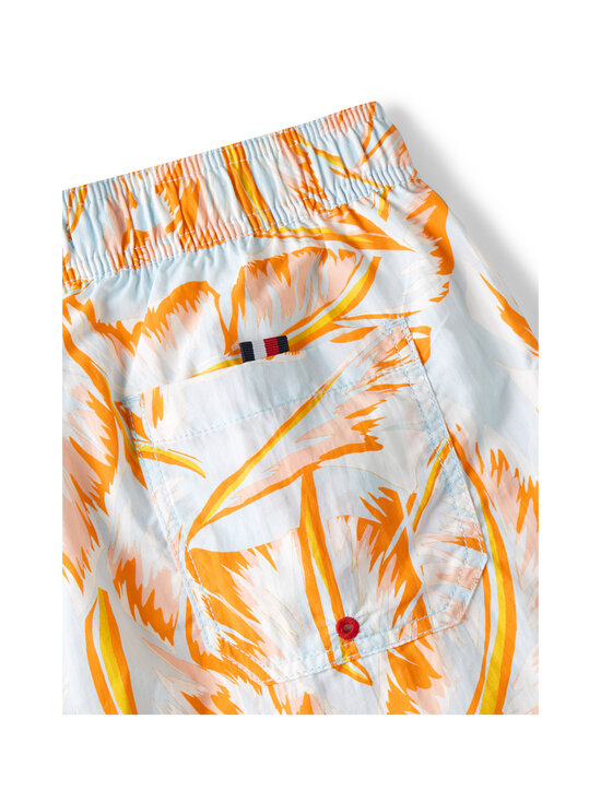 Tommy Hilfiger - Medium Drawstring -uimashortsit - 0HC VINTAGE BANANA LEAF KEEPSAKE BLUE | Stockmann - photo 3
