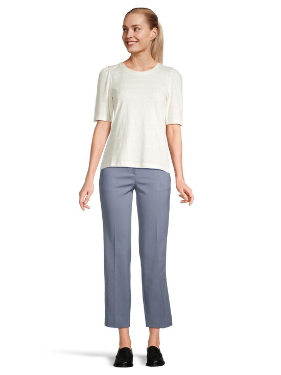 MSCH Copenhagen - MSCHElmira Puff Pointelle -trikoopaita - EGRET | Stockmann - photo 2