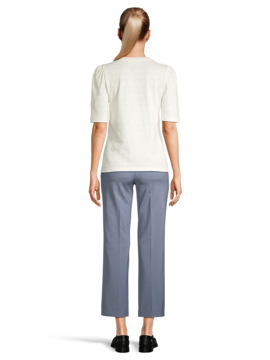 MSCH Copenhagen - MSCHElmira Puff Pointelle -trikoopaita - EGRET | Stockmann - photo 3