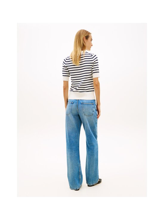 Tommy Hilfiger - Jersey Fine krekls - 04S IVORY PETAL/DARK N NAVY STP | Stockmann - photo 3