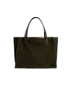 Ted Baker London - Annieyy Large Tote -mokkanahkalaukku - GREEN | Stockmann