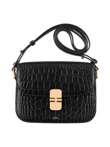 A.P.C - Grace Small -nahkalaukku - LZZ BLACK | Stockmann
