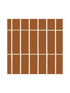Marimekko - Tiiliskivi-paperilautasliina 20 kpl - RUST | Stockmann