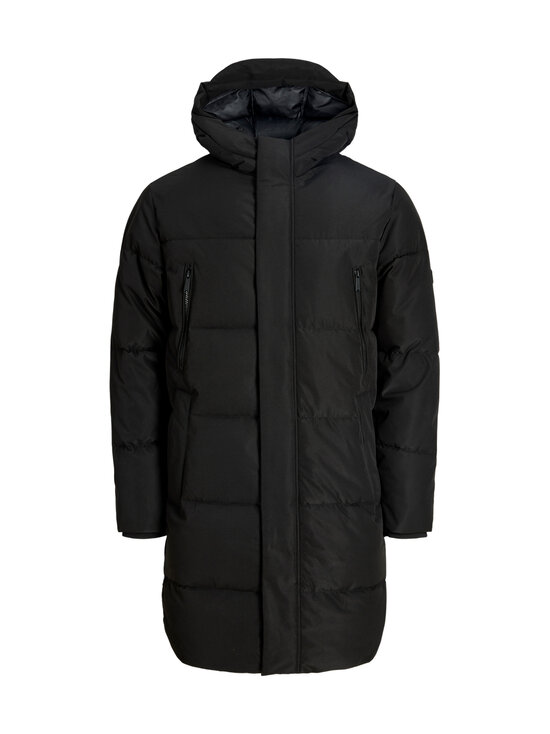 Jack & Jones - JjeBecks Long Puffer -toppatakki - BLACK | Stockmann - photo 1