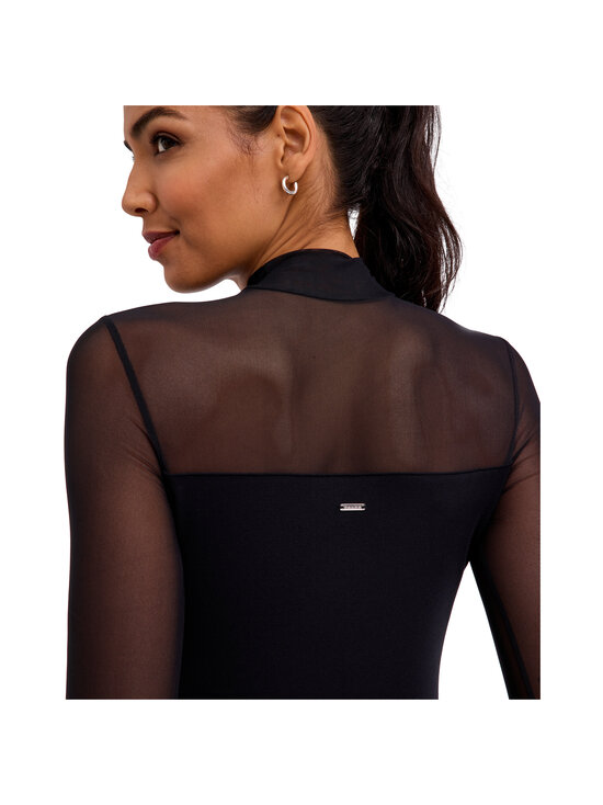 Falke - Private Stand Collar String -body - BLACK (3000) | Stockmann - photo 4