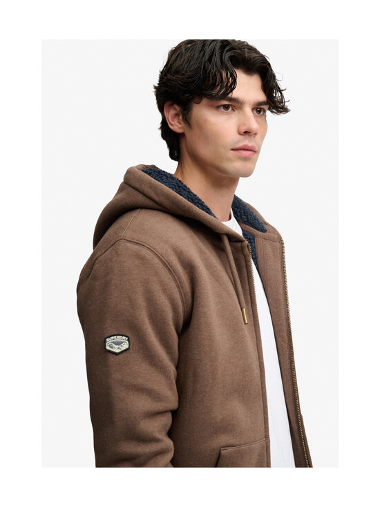 Superdry - Borg- vuorattu hupparitakki - M5P MOCHA BROWN MARL | Stockmann - photo 2