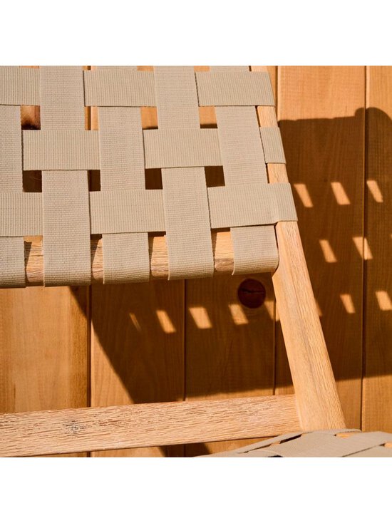 Kave Home - Chabeli-taittotuoli kermanvalkoinen / akaasia - BEIGE | Stockmann - photo 6