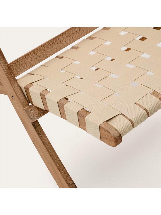 Kave Home - Chabeli-taittotuoli kermanvalkoinen / akaasia - BEIGE | Stockmann - photo 11