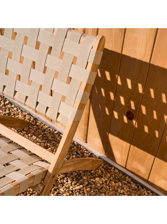 Kave Home - Chabeli-taittotuoli kermanvalkoinen / akaasia - BEIGE | Stockmann - photo 7