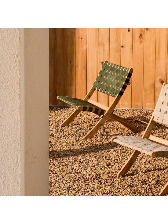 Kave Home - Chabeli-taittotuoli kermanvalkoinen / akaasia - BEIGE | Stockmann - photo 8