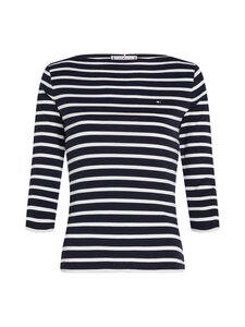Tommy Hilfiger - New Cody Slim -trikoopaita - 02C BRETON DESERT SKY/ ECRU Tommy Hilfiger - New Cody Slim -trikoopaita - 02C BRETON DESERT SKY/ ECRU | Stockmann