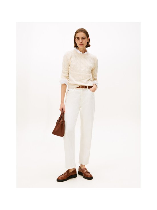 Tommy Hilfiger - Palmikkoes kudum Soft Wool - ADK HEATHER OATMILK | Stockmann - photo 3