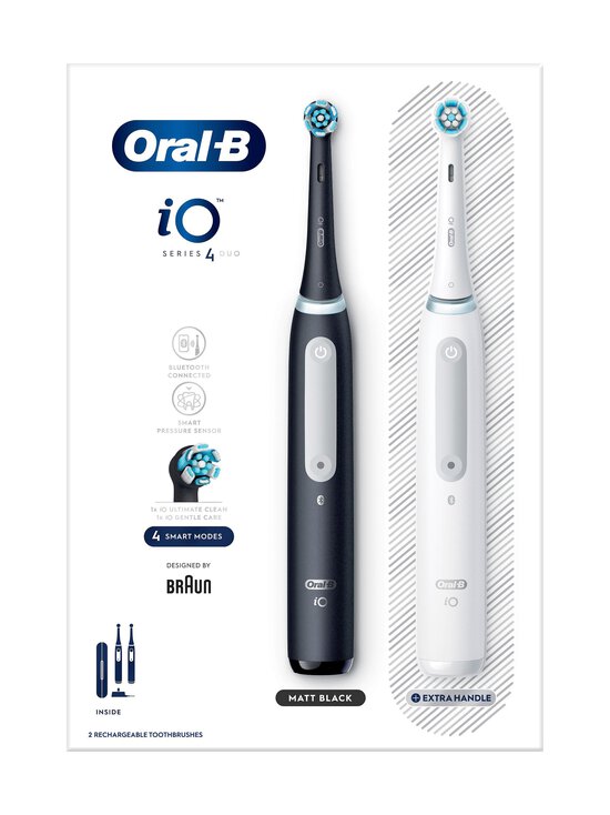 Oral-B - iO4DUO -sähköhammasharja - BLACK/WHITE - photo 2 Oral-B - iO4DUO -sähköhammasharja - BLACK/WHITE | Stockmann - photo 2