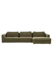 Furninova - Big Band Dusk -divaanisohva Denali-kangas oliivinvihreä L 334 cm / oikea - GREEN | Stockmann